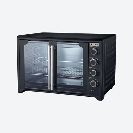 كولن فرن كهربائي باب فرنسي 2800 واط، سعة 75 لتر، متعدد الالوان