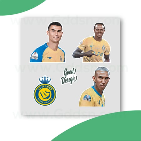 استيكر النصر السعودي