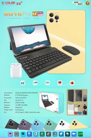 تابلت S_COLOR SU16 Pro: