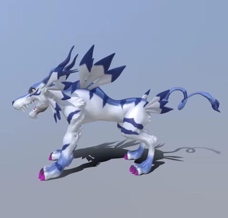 فيقر غارورومون - figure Garurumon