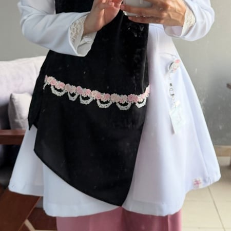 طرحة elegant flowers