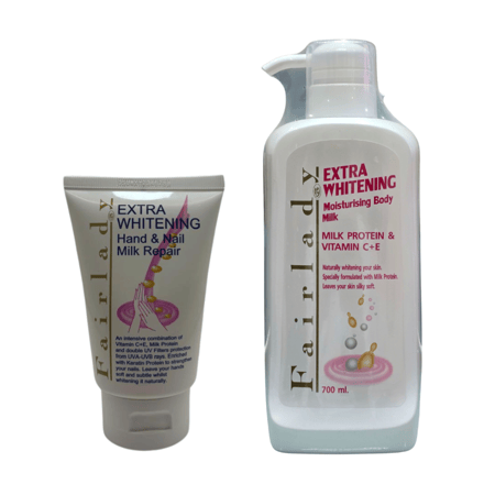 كريم العنايه اليوميه لليدين والاظافر بالحليب من فير ليدي