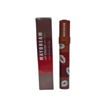 قلم شفاه بلمسة نهائية غير لامعة يدوم طويلاً متعدد الألوان من ماي دريم