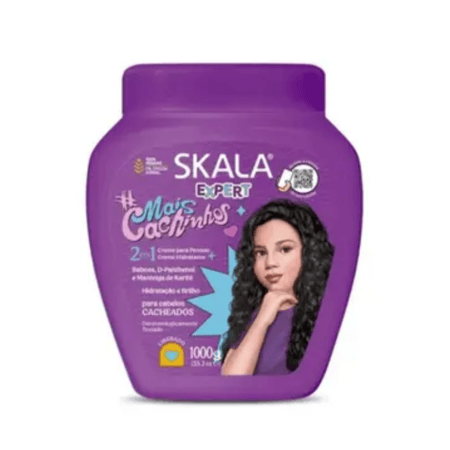 كريم اكسبرت مس كاشين هوس ماسك وبلسم للاطفال للعناية بالشعر من سكالا ، 1000 جرام