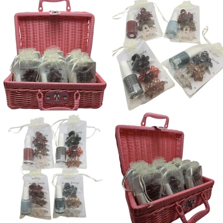 توزيعات مناكير للأعياد والمناسبات (12 كيس + شنطة)