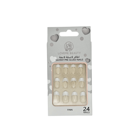 أظافر لاصقة لامعة شفافة من Loveme Beauty