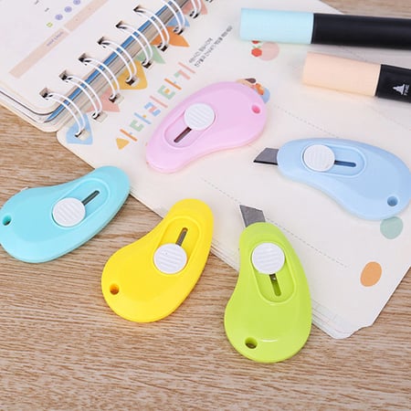 مشرط ميني صغيرة ضغط FOSKA بألوان متنوعة