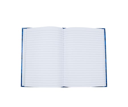 دفاتر تسجيل A4 مسطّرة 200 صفحة 210x297 ملم - عدد 1