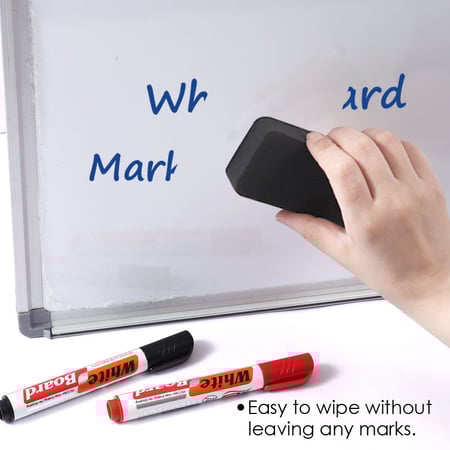 أقلام ماركر سبورة برأس دائري بألوان متنوعة مقاس 4 ملم - عدد 3