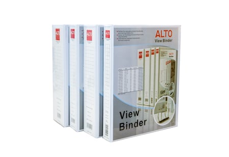 ملف عرض تقديمي ALTO بثلاث حلقات - 2.5 إنش A4