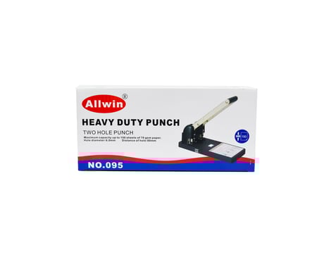 خرامة ورق شديدة التحمل بفتحتين - سعة تخريم 150 ورقة