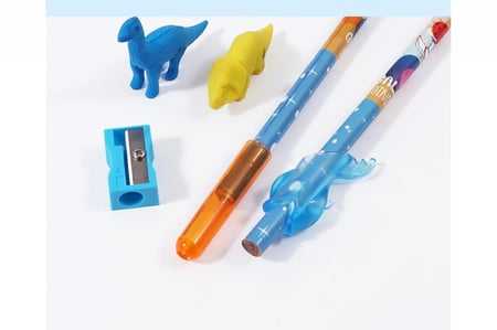 طقم FOSKA أقلام رصاص بلاستيك بألوان متنوعة - 13 قطعة