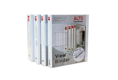 ملف عرض تقديمي ALTO بثلاث حلقات - 1.5 إنش Letter Size