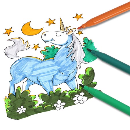 أقلام تلوين مائية FOSKA - عدد 12