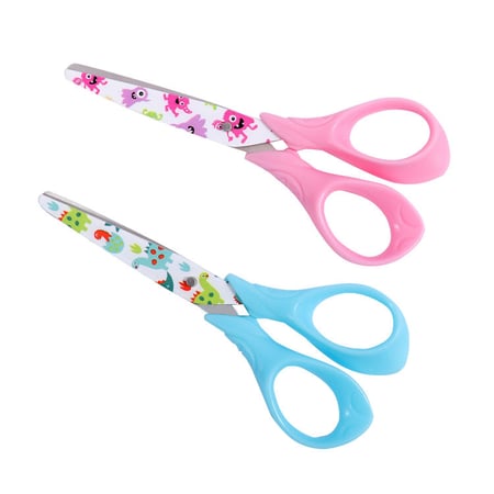 مقص ستيل FOSKA بألوان متنوعة - مقاس 5 إنش