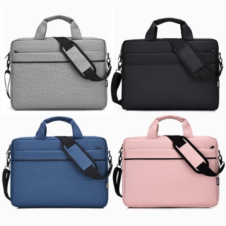 حقيبة لابتوب قماشية 14 إنش بألوان متنوعة FOSKA مقاس 37x27 سم