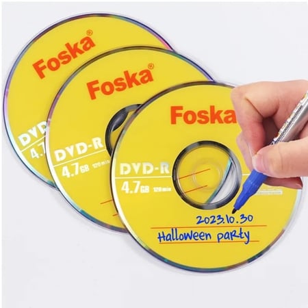 سي دي FOSKA DVD-R للتسجيل فقط 4.7 جيجا