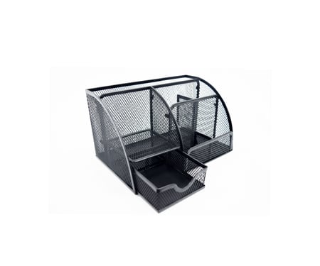 منظم لوازم المكتب المعدني 22x14 سم