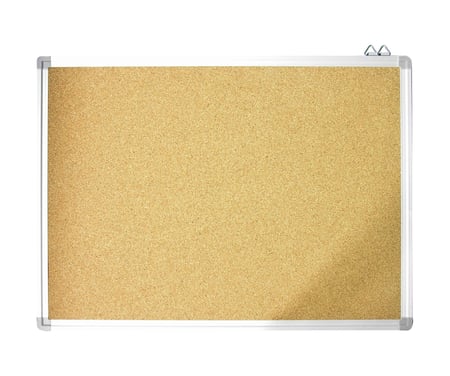 لوح تعليق فلين Cork Board مقاس 90x60 سم