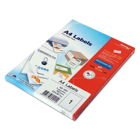 ليبل أوراق لاصقة قابلة للطباعة FORMATIC - حجم A4 عدد 100