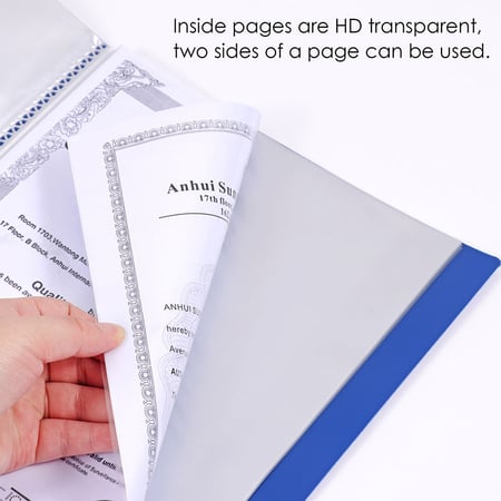 FOSKA ملف جيوب شفاف 30 جيب