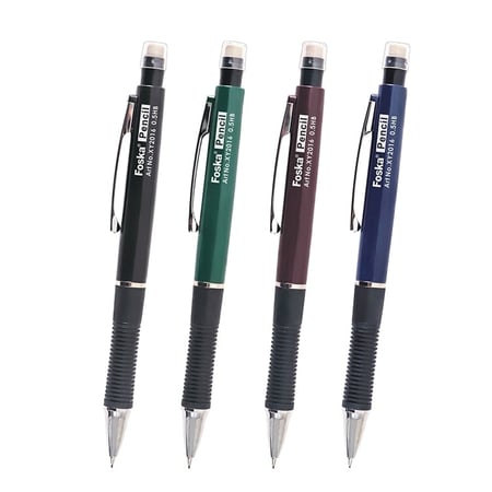 قلم رصاص ميكانيكي بألوان متعددة FOSKA مقاس 0.7 مم