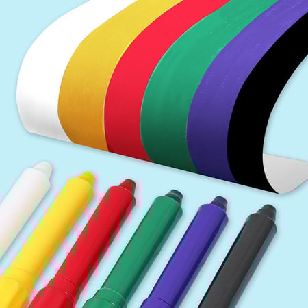 أقلام تلوين كرايون شمع FOSKA - عدد 6