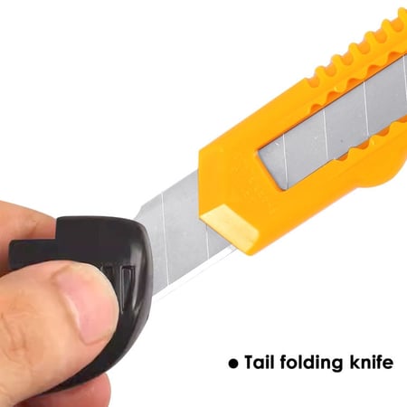 طقم مشارط كبير متين FOSKA مع غيار - مقاس 0.40/0.38 ملم - عدد 3