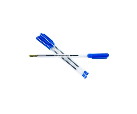 أقلام حبر جاف أزرق YANYAN مقاس 1.0 ملم - عدد 10