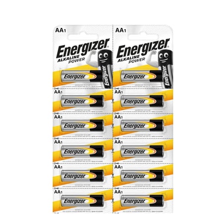 بطاريات Energizer AA - عدد 12