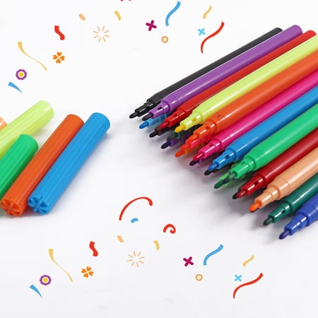 أقلام تلوين مائية FOSKA - عدد 24