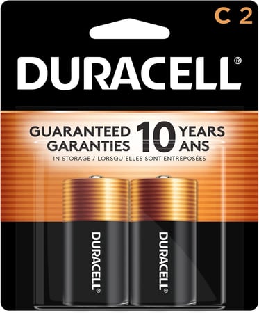 بطاريات DURACELL C / LR14 عدد 2