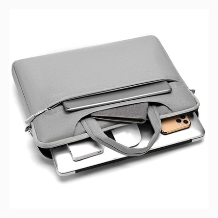 حقيبة لابتوب قماشية 14 إنش بألوان متنوعة FOSKA مقاس 37x27 سم