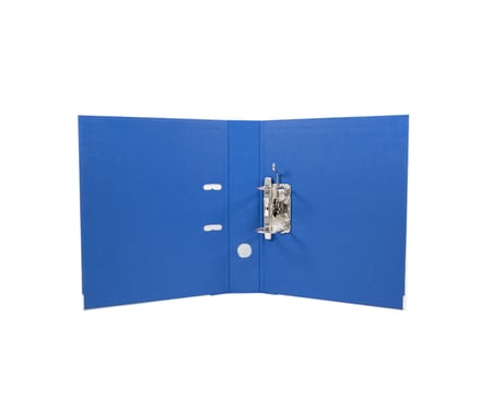 ملف بوكس فايل افرنجي بلاستيك أزرق EISEAR - مقاس A4