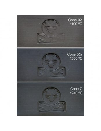 طين اسود إسباني SIO-2 PRNI black stoneware 0-0.2mm 12.5kg