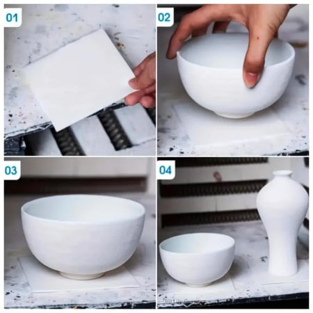 وسادة مربعة للحرق