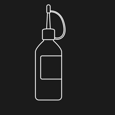 Trailing underglaze Black قلم عصره اسود