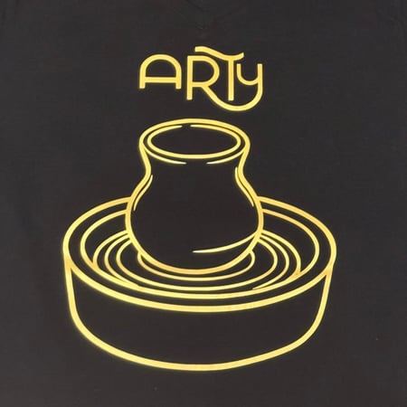 تي شيرت عجلة فخار ارتي