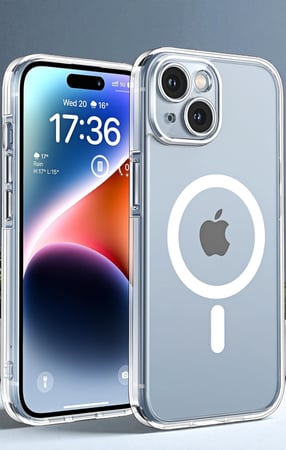 كفر شفاف سليم مع MagSafe - iPhone 14