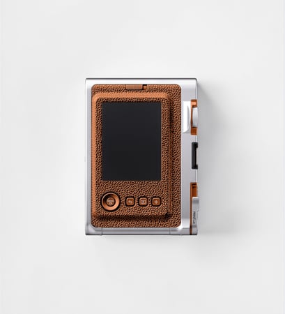 فوجي فيلم إنستاكس كاميرا ميني إيفو - بني