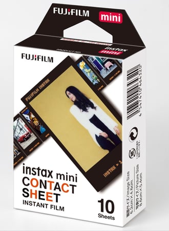 أفلام Fujifilm Instax Mini إطار بني