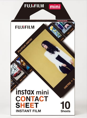 أفلام Fujifilm Instax Mini إطار بني