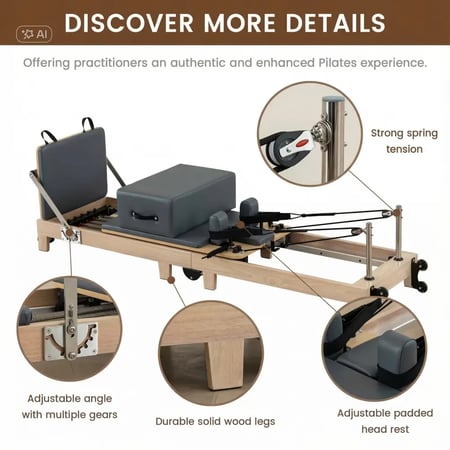 ريفورمر بيلاتس قابل للطي