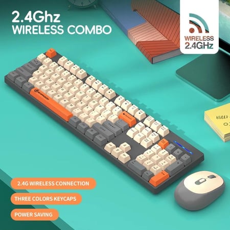 لوحة مفاتيح العاب اللاسلكية مع Numpad