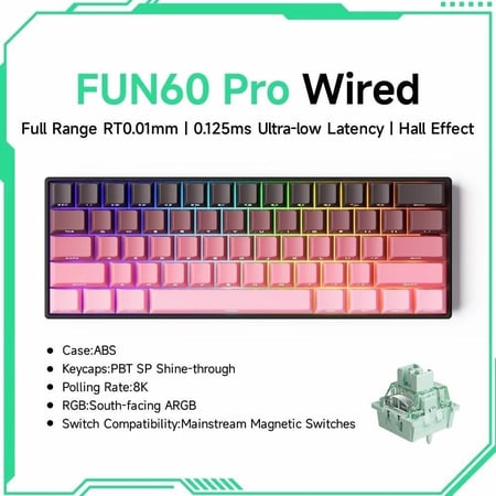 لوحة مفاتيح Akko MonsGeek اللاسلكية