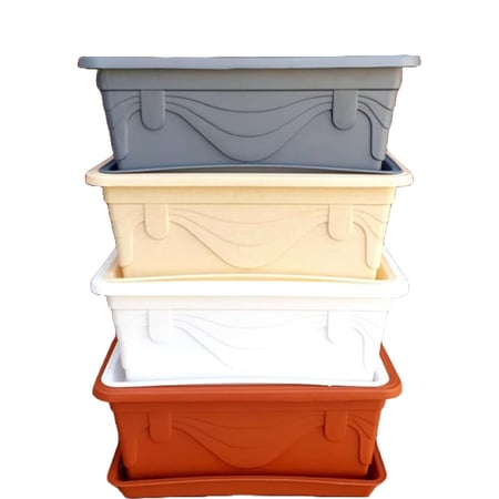 مركن زراعي مزخرف طويل