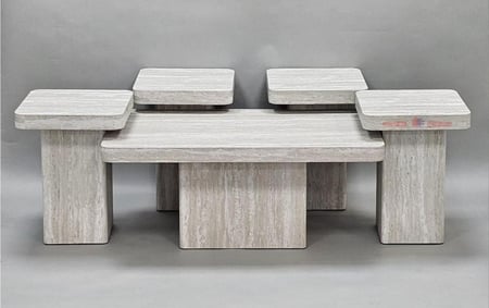 طقم طاولات مستطيل, موديل 9610-REC