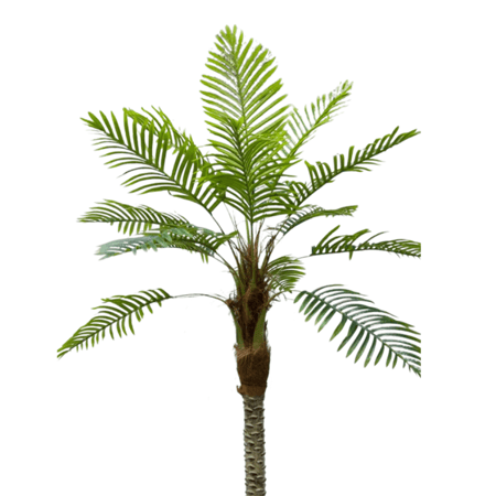 شجرة نخيل صناعية ديكور داخلي وخارجي بارتفاع 240 سم