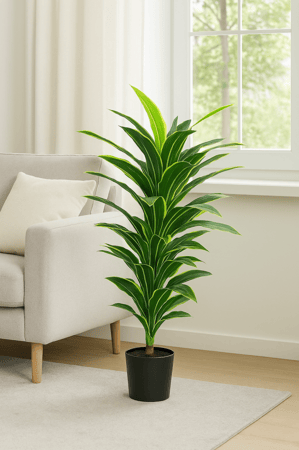 شجرة ذرة صناعية أخضر/ذهبي 120سم