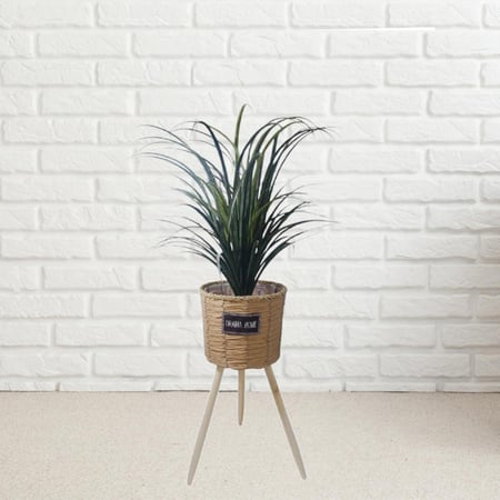 وعاء نباتات وسلة نباتات من دراما هوم حامل وعاء زهور، رف ديكور منزلي داخلي وخارجي